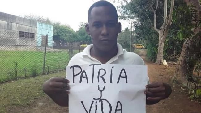 El preso político Ángel Castro Carrera.