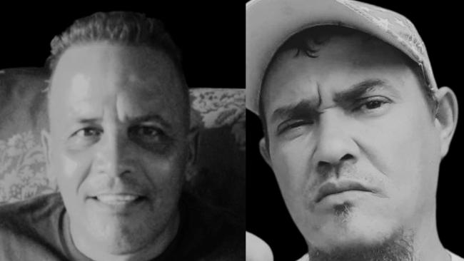 Los presos políticos cubanos Divaldo Valcárcel y Rolando Yusef Pérez.