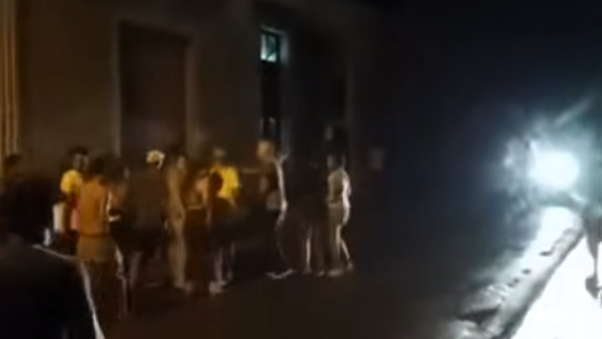 Protesta en Versalles, Matanzas.