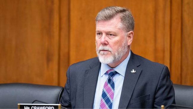El presidente del Comité Selecto Permanente de Inteligencia de la Cámara de Representantes, Rick Crawford.