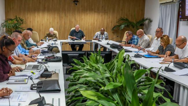 Reunión de Marrero con los gobernadores.