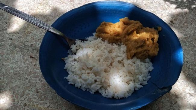 Un plato de comida de un cubano.
