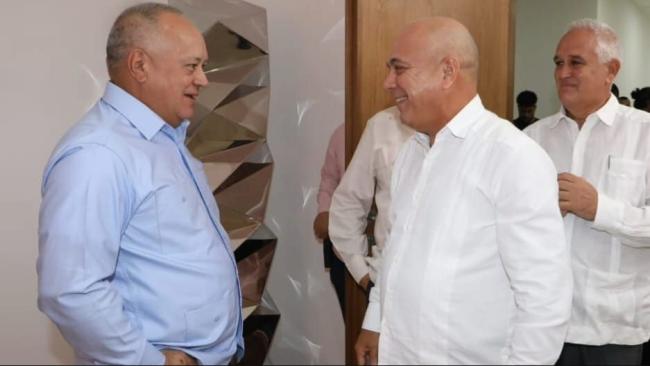 Diosdado Cabello y Roberto Morales Ojeda.