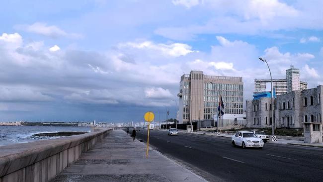 Embajada de EEUU en La Habana.