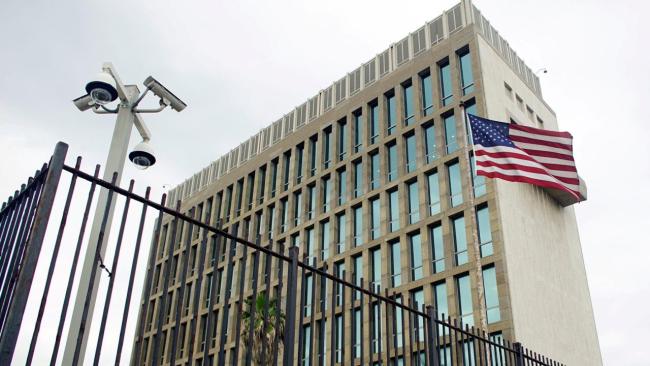 La embajada de EEUU en Cuba.
