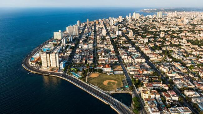 Vista aérea de La Habana.