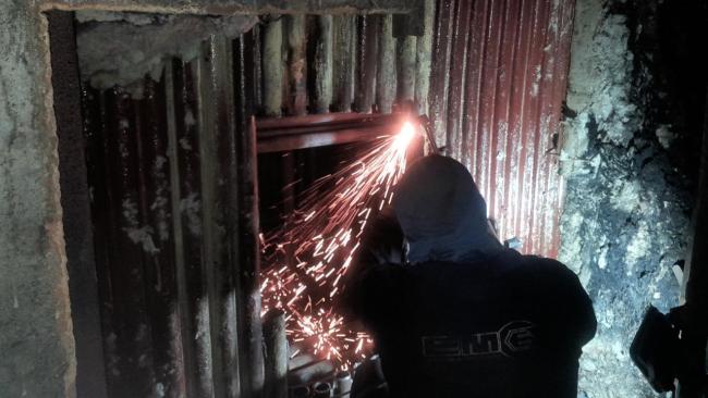 Reparaciones en la termoeléctrica de Felton, Holguín.