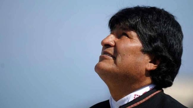Evo Morales.