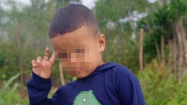 El niño Nelson Thiago García Lugones.