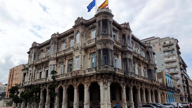 Consulado General de España en La Habana.