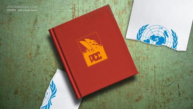 Ilustración sobre la relación de La Habana con la ONU.