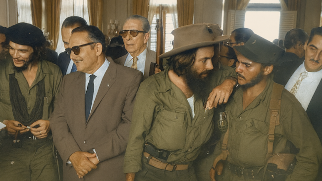 Ernesto Guevara, Manuel Urrutia y Camilo Cienfuegos, tres 'devorados' por la 'revolución'.