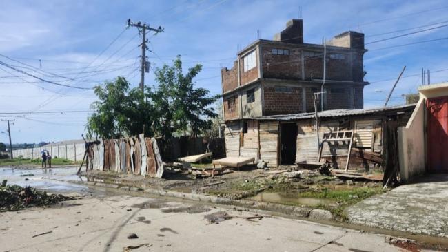Daños en Santiago de Cuba tras el huracán Melissa.