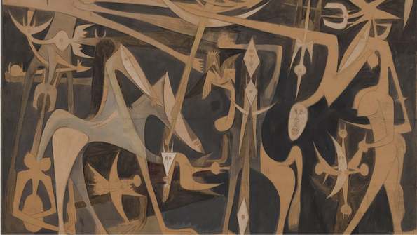'Grande Composition' de Wifredo Lam, 1949.