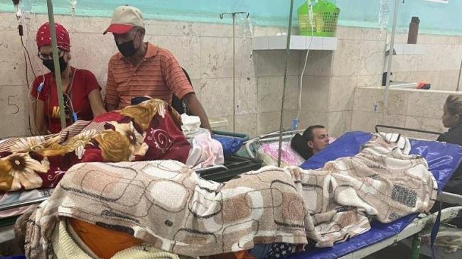 Colapso hospitalario en Cuba ante las epidemias que azotan al país.