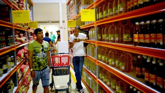 Una tienda mayorista en La Habana en 2016.