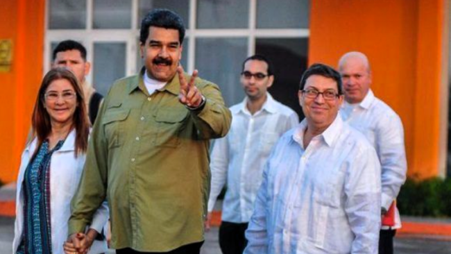 Nicolás Maduro en La Habana en 2018.