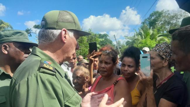 Miguel Díaz-Canel en Granma.