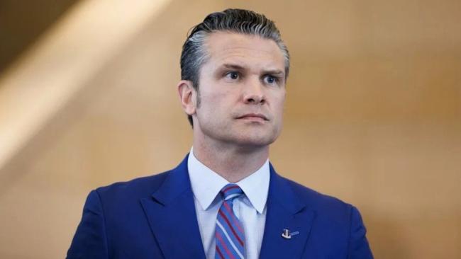 El secretario de Defensa de EEUU, Pete Hegseth, junio de 2025, en Washington.