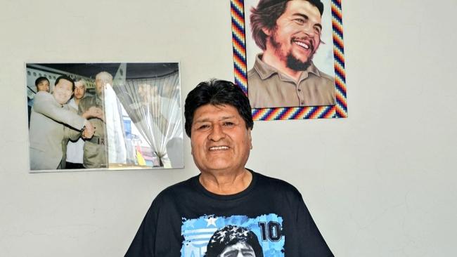 El expresidente boliviano Evo Morales.