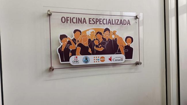 Oficina especializada en violencia de género en La Habana.