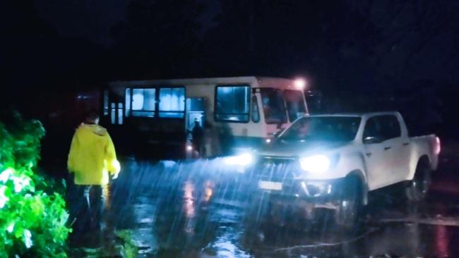 Operativo de evacuación en Moa.