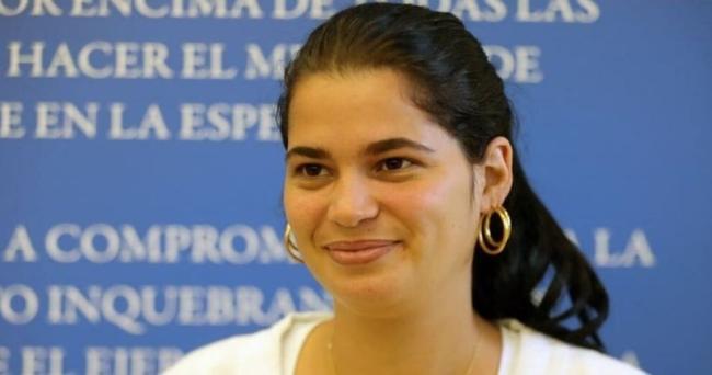La presa política cubana Sissi Abascal.