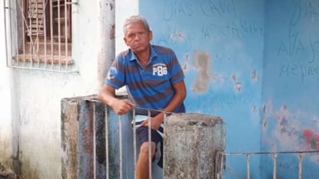 El preso político cubano Walfrido Rodríguez Piloto, en huelga de hambre.