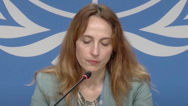 La relatora de la ONU Alena Douhan.