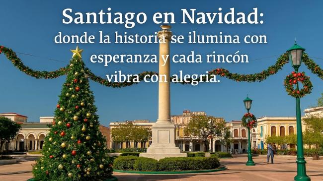 Imagen de la publicidad navideña del MINTUR