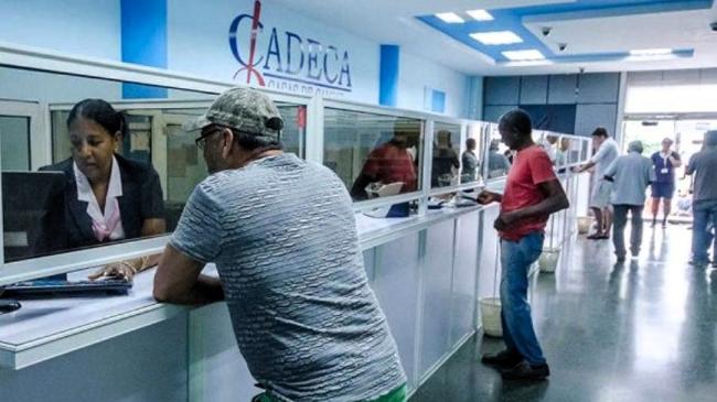Casa de cambio en La Habana.