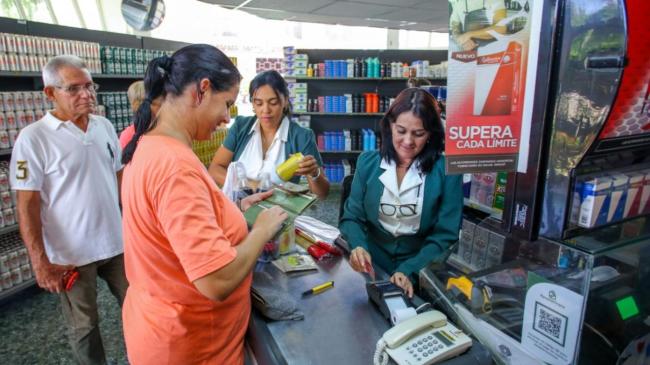 Tienda en dólares en Cuba.