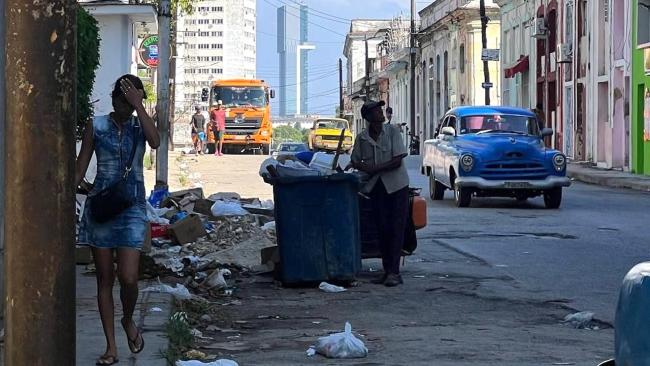 Una calle de La Habana.