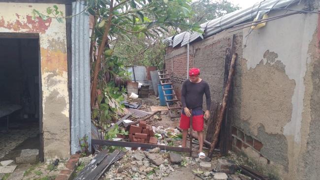 Destrozos causados por el huracán Melissa en Santiago de Cuba.