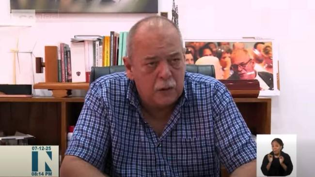 El ministro de Energía y Minas, Vicente de la O Levy. 