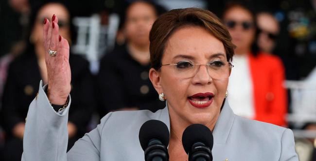 Xiomara Castro.