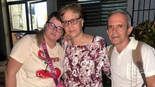 De izq a der Lilian Borroto, Alina Bárbara López y Jorge Fernández.