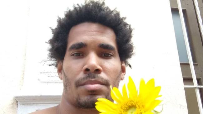 El artista y preso político cubano Luis Manuel Otero Alcántara.
