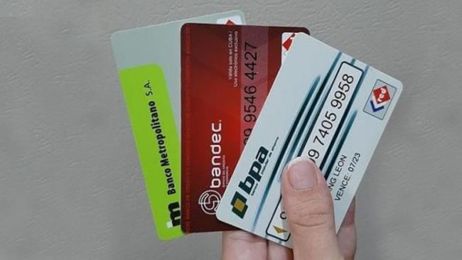 Tarjetas cubanas de MLC.