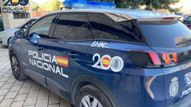 Un carro de la Policía Nacional de España.