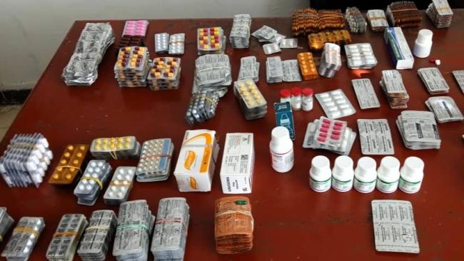 Medicamentos en manos de revendedores en una vivienda en Ciego de Ávila.