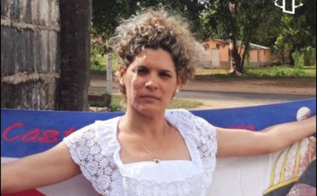 Sayli Navarro, presa política del 11J.