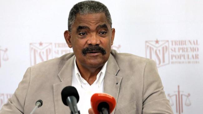 Rubén Remigio Ferro, presidente del Tribunal Supremo Popular.