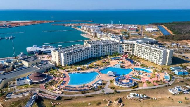Vista aérea del Hotel Domina Marina Varadero.