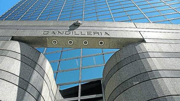 Sede de la Cancillería de Argentina en Buenos Aires.