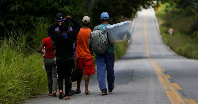 Migrantes extranjeros en Brasil.