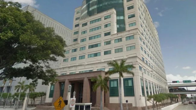 La sede de la Fiscalía del distrito sur de Florida.