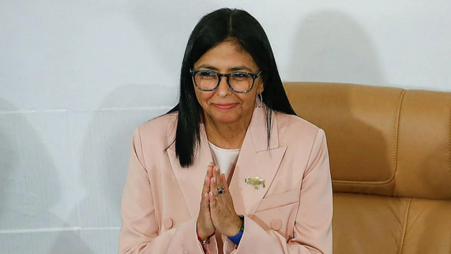 Delcy Rodríguez.