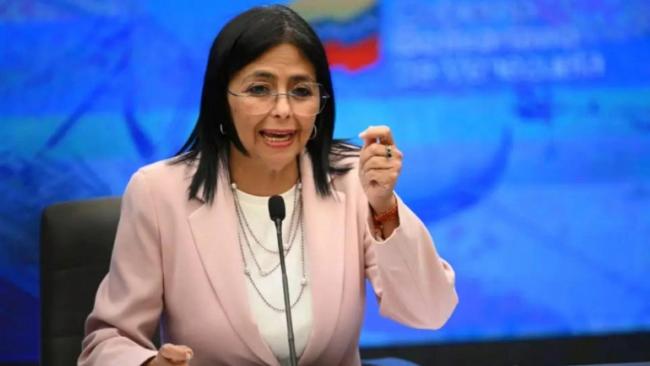 Delcy Rodríguez.