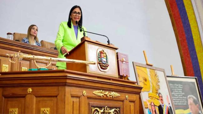 Delcy Rodríguez.